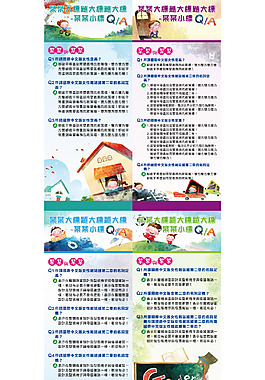 展架易拉寶模版