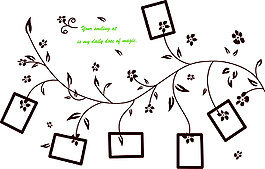 創(chuàng)意植物鏡框
