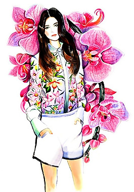 服裝設計手繪效果圖