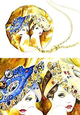 服裝設(shè)計(jì)手繪效果圖
