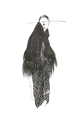 服裝設(shè)計(jì)手繪效果圖