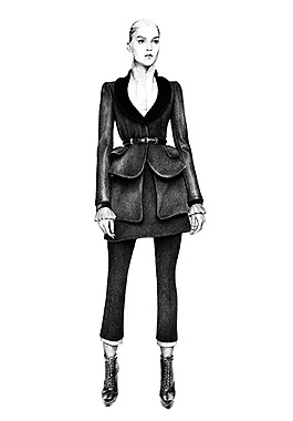 服裝設(shè)計手繪效果圖