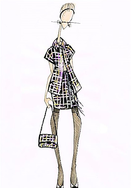 服裝設(shè)計(jì)手繪效果圖