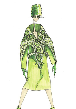 服裝設(shè)計(jì)手繪效果圖