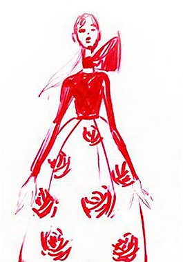 服裝設(shè)計(jì)手繪效果圖