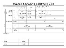 水污梁源在線監測系統
