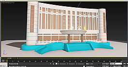 辦公樓3d模型源文件
