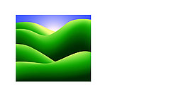 綠色草地矢量圖