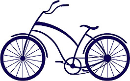 可愛時(shí)尚自行車素材  廣告設(shè)計(jì)