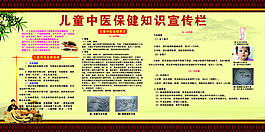 兒童中醫(yī)保健知識(shí)宣傳欄