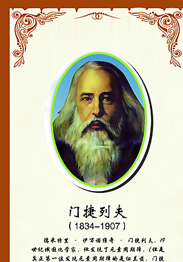 门捷列夫图片