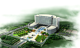 建筑鸟瞰图图片