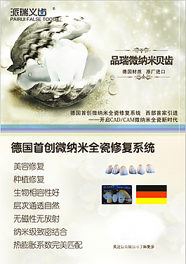 牙齿海报