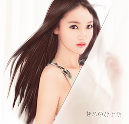 轉(zhuǎn)手繪美女