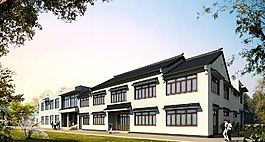 古建透視圖片