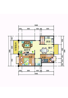 居住区户型图片