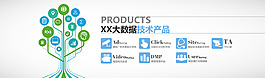 公司網站banner圖設計大數據技術產品