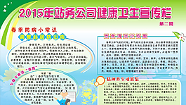 健康衛(wèi)生宣傳欄圖片
