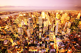 城市夜景图片