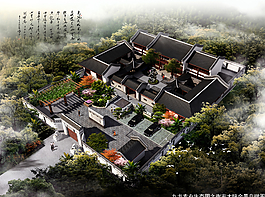 九龍農(nóng)業(yè)生態(tài)服務(wù)中心全景鳥瞰圖圖片