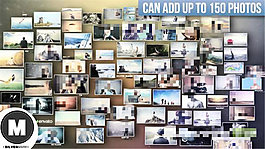 3D照片墻相冊(cè)展示模板
