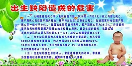 計劃生育出生缺陷版面