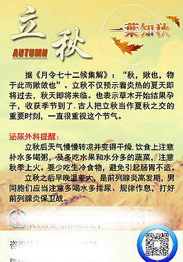立秋的图片