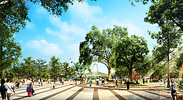 公園景觀圖片