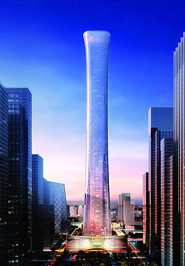 中国尊 建筑图片