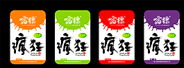 瘋狂休閑食品包裝圖片