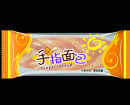 手指面包圖片