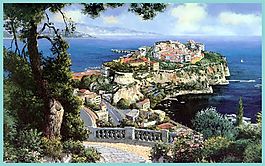 皇冠油畫
