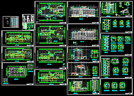酒店建筑全套圖