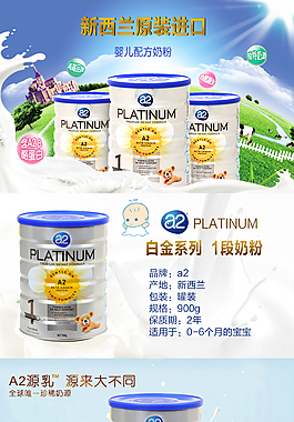 奶粉詳情頁