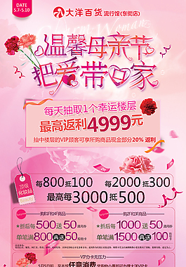 母亲节主题海报