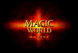 炙熱魔幻世界黃金字特效樣