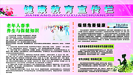 健康教育宣傳欄圖片