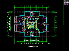 高層綜合樓CAD