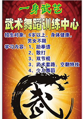 一身武藝武術(shù)舞蹈訓(xùn)練中心