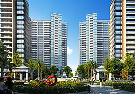 房产效果图图片