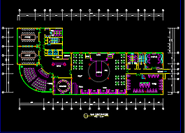主樓三層平面圖