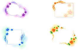 花紋花邊對(duì)話(huà)框