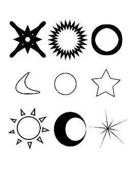 太陽(yáng) 星星和月亮