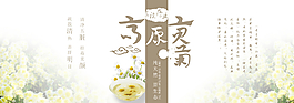 菊花茶標(biāo)簽設(shè)計圖片