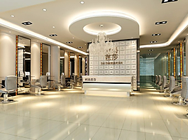 理發(fā)店室內(nèi)設(shè)計(jì)圖片