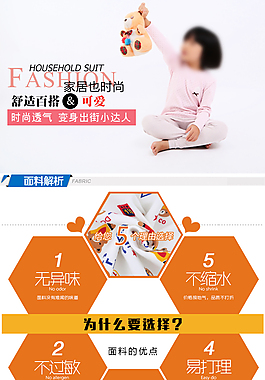 童裝女孩淘寶詳情頁
