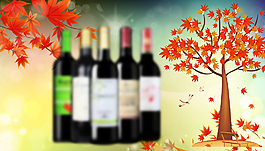 紅酒海報(bào)圖