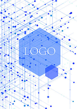 點-線宣傳冊封面AI下載