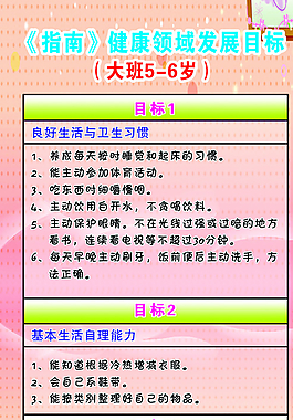 兒童領域發展與目標圖片