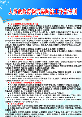 展板制度 危險(xiǎn)制度管理圖片